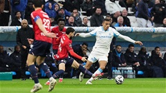 HLV Marseille nổi điên khi Greenwood bị đối thủ phạm lỗi thô bạo